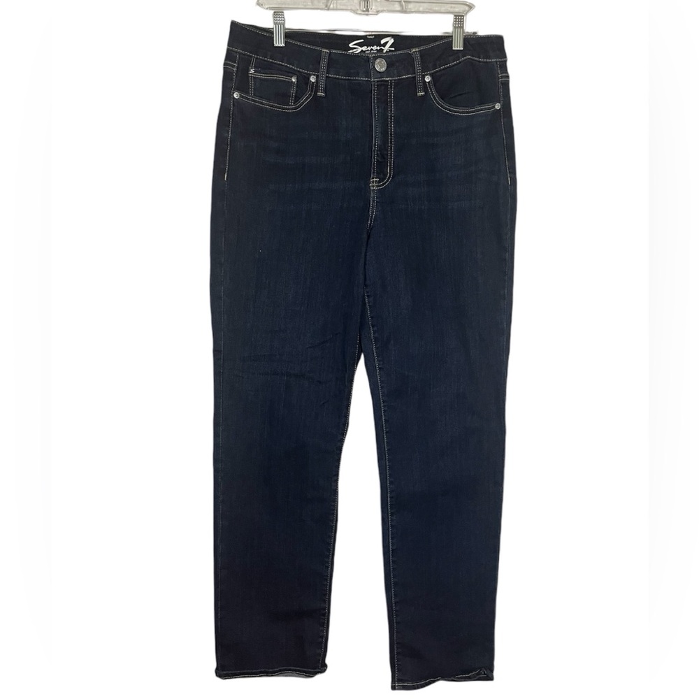 Seve7 Blue Jeans High Rise Vintage Straight Women’s pant Sz 14